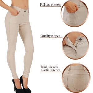 Women's Jean Look Buttery Soft Jeggings 01